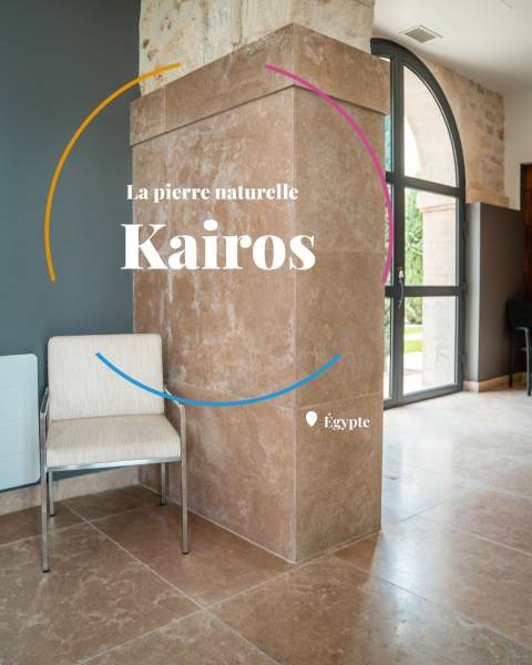 Vente carrelage Kairos, marbre égyptien, pour vos intérieurs et extérieurs à Valsrhone 01 France