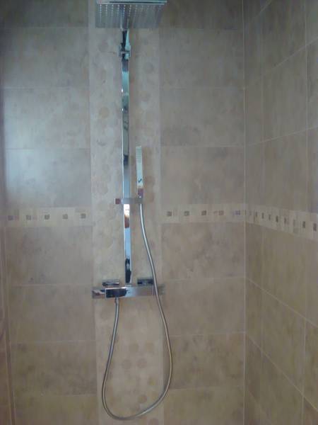 Belle mosaïque pour salle de bain en pierre naturelle à Genève Suisse