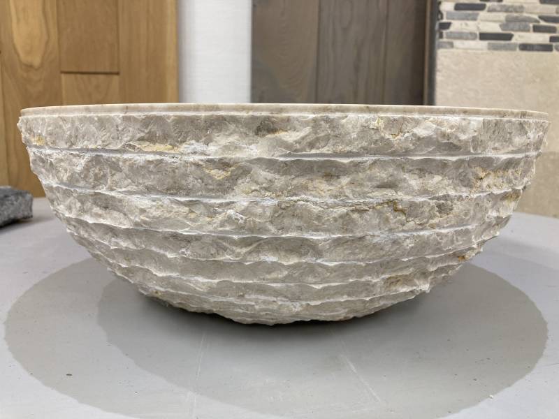 Vente de vasque en marbre beige à Genève Suisse