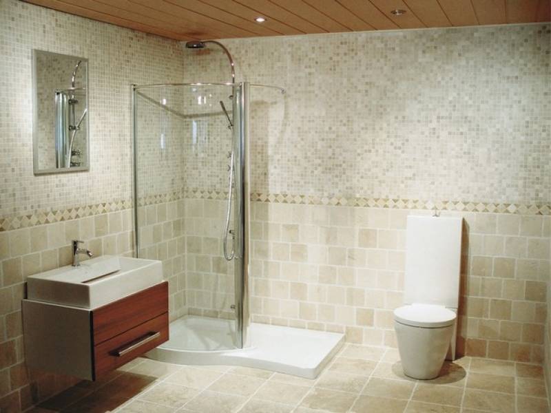 Distributeur de pierre naturelle Travertin pour votre salle de bain à Megève 74 Haute Savoie